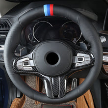 Load image into Gallery viewer, BMW Carbon Fibre Steering Wheel Trim - G Series
