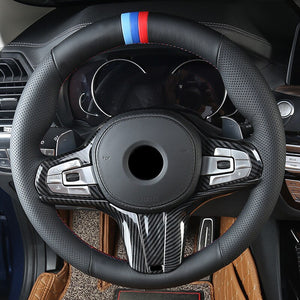 BMW Carbon Fibre Steering Wheel Trim - G Series