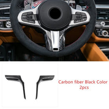 Load image into Gallery viewer, BMW Carbon Fibre Steering Wheel Trim - G Series
