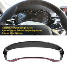 Load image into Gallery viewer, Carbon Fibre Dashboard Trim - BMW 5 Series G30
