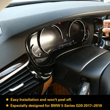 Load image into Gallery viewer, Carbon Fibre Dashboard Trim - BMW 5 Series G30
