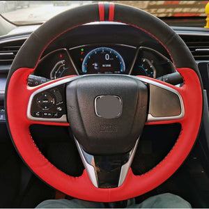 Honda Alcantara Steering Wheel Cover 4