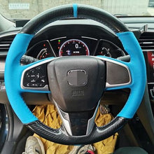 Load image into Gallery viewer, Honda Alcantara Steering Wheel Cover 4
