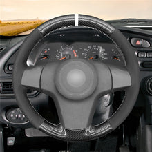 Load image into Gallery viewer, Vauxhall Carbon/Alcantara Steering Wheel Cover 4
