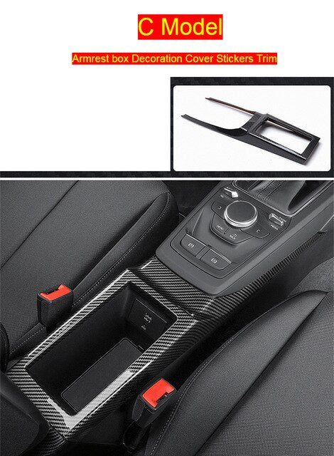 Audi Q2 - Carbon Fibre Centre Console