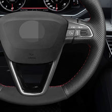 Load image into Gallery viewer, SEAT Alcantara/Leather Steering Wheel Cover 1
