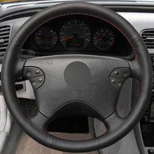 Load image into Gallery viewer, Mercedes Leather Steering Wheel Cover 5
