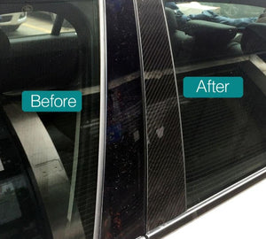 Carbon Fibre B-pillars Sticker For BMW