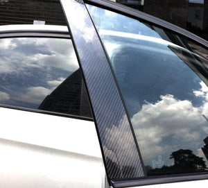 Carbon Fibre B-pillars Sticker For BMW