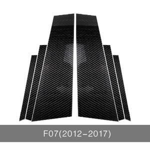 Carbon Fibre B-pillars Sticker For BMW